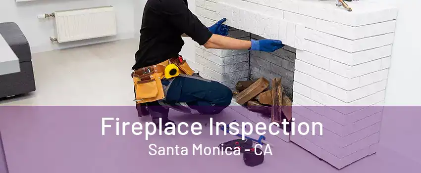 Fireplace Inspection Santa Monica - CA