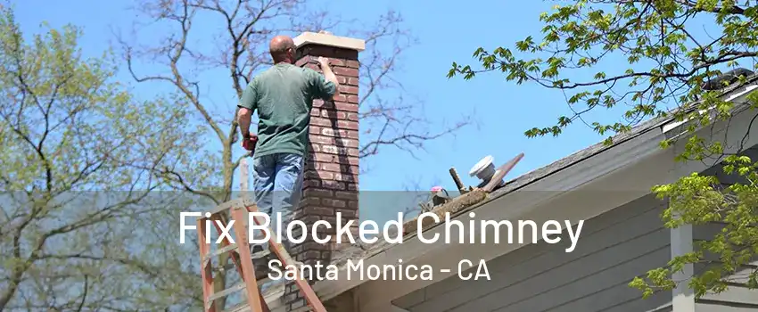 Fix Blocked Chimney Santa Monica - CA