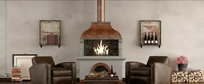 Thelin Hearth Products Providence Pellet Insert Fireplace Installation in Santa Monica, CA